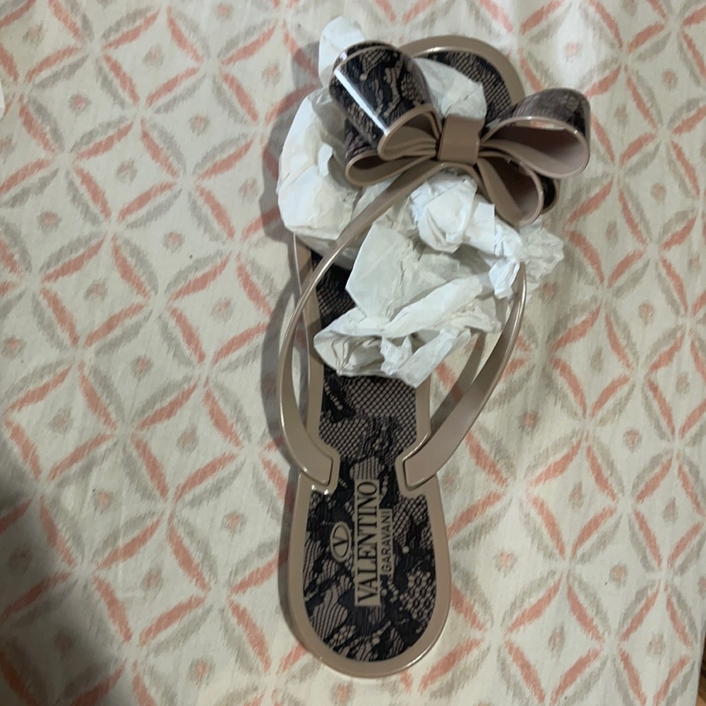 Valentino Rubber Flip Flop